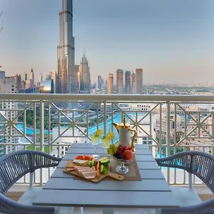 Durrani Homes - Designer 2br With Stunning Burj Khalifa And Fountain View Appartement Dubaï